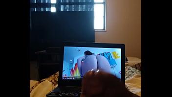 Preview 2 of Teen Ass Skinny - Masterbating to girl butt