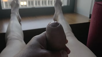 Preview 3 of Regia Cogiendo Con Su Schnauzer - masturbation hotel window 2