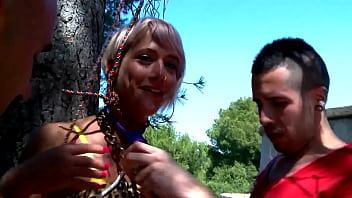 Preview 1 of Alenta Ocsen - bondage whore is rough fucked by 2 guys