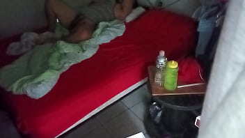 Preview 1 of Girl Sits On Girls Lap - [Karmico][Voyeur] Espiando a trav&eacute_s de la c&aacute_mara de seguridad a pareja mexicana