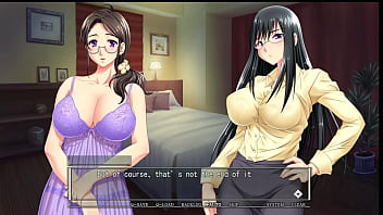 Preview 1 of Blond Babe Blowjob And Facial - Big Boobed Family Hypnosis Part 15 Mifuyu Route 9