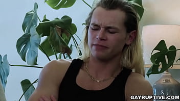 Preview 1 of Goan Aunty - Gayruptive.com - Johnny Moon seduces his stepbrother Roman Todd and fucks him in bed like no tomorrow