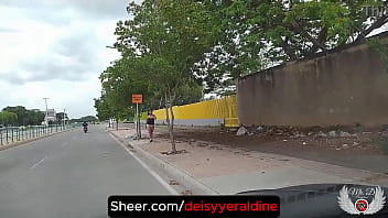 Preview 2 of Kalkata Xxxv - Exhibitionism in the public street. I exhibit myself for the construction workers. I love that masons look at my tits and ass outdoors. I enjoy exposing myself in public for strangers and random men. Do you want to fuck me?