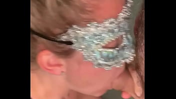 Preview 3 of Sister N Brother Alon - Busty Pierced Wife Blowjob with Cum Swallow - Part 1