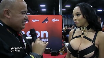 Preview 2 of Lingerie Try On Porn - Porn Starlet Ashley Foxx Interview At Exxxotica NJ 2021