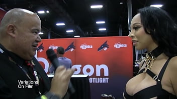 Preview 3 of Lingerie Try On Porn - Porn Starlet Ashley Foxx Interview At Exxxotica NJ 2021