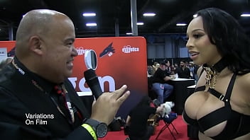 Preview 4 of Lingerie Try On Porn - Porn Starlet Ashley Foxx Interview At Exxxotica NJ 2021