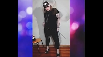 Preview 1 of Son Smell Mom Wet Panties - Mistress dressed up as an officer