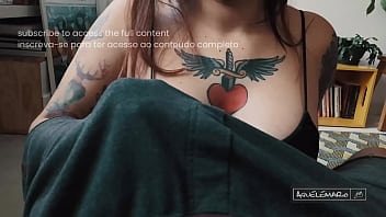Preview 3 of Xxx Dax Big Has - TEASER | N&atilde_o resisti e gozei nesses peitos tatuados | TITFUCK POV | Jeeh e Mario Aquele (COMPLETO NO RED)