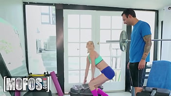 Preview 1 of Ava Adam Share Old Man - (Alex Legend) Comes To Gym Finds (Athena Faris) Looking At His Gym Start To Seduces Him - Mofos