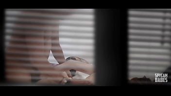 Preview 1 of Norwayn Xix Film - Voyeur watch across the window a couple fucking