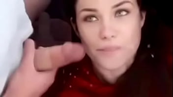 Preview 4 of Sun Ten - Sexy Brunette Felicia Eats Cum at Casting