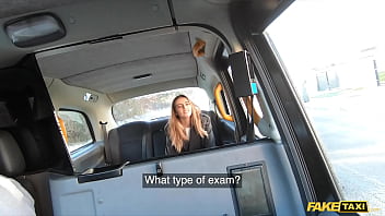 Preview 1 of Zombie Movies - Fake Taxi Horny art student loves taking a masssive cock in her ass