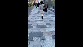 Preview 1 of First Time Small Girl Sex Fuck - 【閲覧注意】清楚系美女Aさん＠原宿表参道【ミニ丈ワンピ/ストッキング/美乳/美脚/中出し】#パンチラ盗撮#電車痴●#自宅侵入