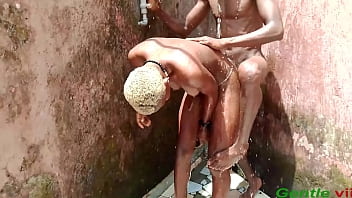 Preview 2 of Xnxx 200 Tamil - Outdoor shower fucking my cucumber,  was amazing