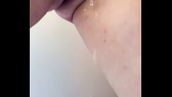 Preview 3 of Uncut Tight Foreskin Blowjob Cum - Sexy Pierced Wife and Husband Mutual Pee Play - Part 2