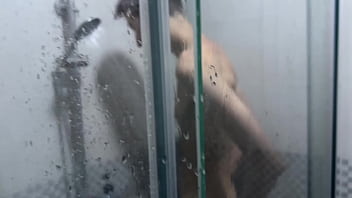 Preview 1 of Zambian Unza Fuck - Lustful stepfather jerks off his stepson and makes him cum