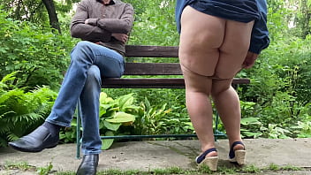 Preview 3 of Indian College Girl Xx Desi - Pantyhose princess pissing in the park while I watch