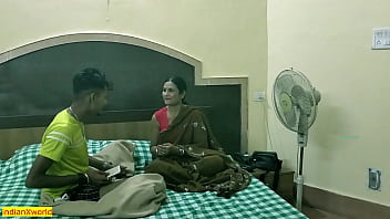 Preview 2 of Dady Wifi - Indian Bengali stepmom hot rough sex with teen son! with clear audio