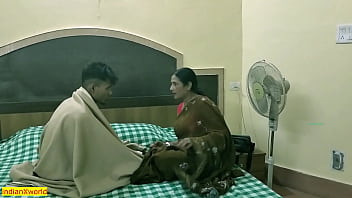 Preview 1 of Dady Wifi - Indian Bengali stepmom hot rough sex with teen son! with clear audio