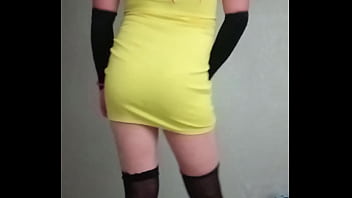 Preview 2 of Beautiful Mom And Son Sexually - Sexy chica travesti de closet