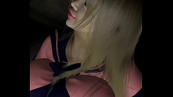 Preview 2 of Eva Sotty - [mobile view] Handjob on the bed &bull_ Cloth-Trainee &bull_ No.001 Boob(1) Butt(1)