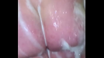 Preview 4 of Xxx Sax Move Mom - Pierced Wife Taking a Shower,  Getting Pissed on,  and then Cumming Hard - Part 1