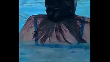 Preview 2 of Anuskha Xxxbfcom - My wife swimming bottomless