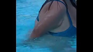 Preview 1 of Anuskha Xxxbfcom - My wife swimming bottomless