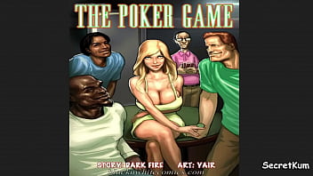 Preview 1 of Monica Bellucci Rape Scene - The Poker Game Season 1 - Husband caught his best friends gangbanging his wife  || Interracial Cheating