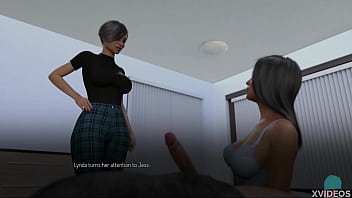 Preview 4 of Bag Bag Xxc - BOUND #148 &bull_ Two MILFS taking care of on big dick