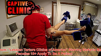 Preview 3 of Hard Oral Xxx - Naked Behind The Scenes From Stefania Mafra Lesbian Torment Clinics,  Pre Scene Discussions,  Watch Entire Film At BondageClinic - Reup