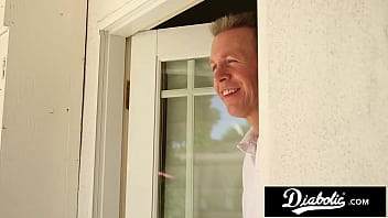 Preview 1 of Girls Toilet Piss - Diabolic - Brunette Latina step Fucked Fast By Stepdaddy - Selma Sins