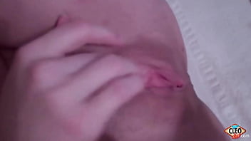Preview 3 of Shemilp Porn - Webcam Babe Its Cleo Throat Fucks A Hard Cock And Gets His Warm Milk!