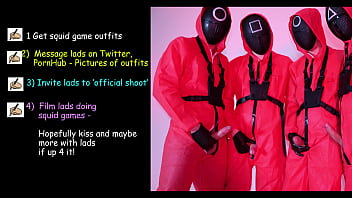 Preview 1 of Amalia Gangbang - Crazy plan use &lsquo_Squid games&rsquo_ to pull unobtainable LADS WORKS!