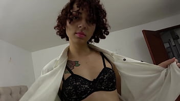 Preview 1 of Www Sextomovie Net - Shy Red Head Colombian Impresses her Fake Casting Agent