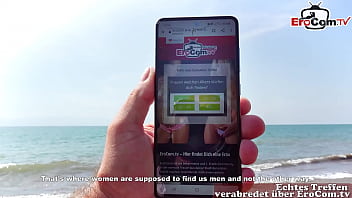 Preview 1 of Twf Pass - &Ouml_FFENTLICHER SQUIRT - Deutscher Agent trifft latina milf f&uuml_r Masturbation