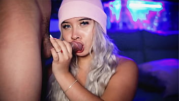 Preview 1 of Natasha Crown Big Ass - Blonde with cute face knows how to suck cock