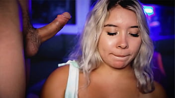 Preview 2 of Nubia 19 - Beautiful horny blonde shows on her webcam show how well she sucks cock