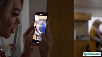 Preview 2 of Www Perfect Sex Girl - Blonde ts Emma Rose deepthroat and anal bareback plumbers ass