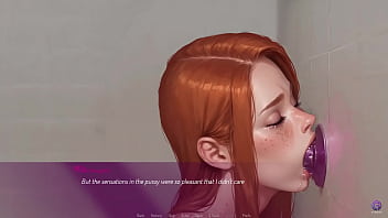 Preview 2 of Lxxx Hd - My Redhead Wife Trying Rough Deepthroat Live Online - 3D Hentai Animated Porn - Mila Ai