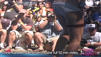 Preview 3 of Vary Hot Sax - Hot Wife Bikini Strip Off At Nudes A Poppin
