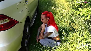 Preview 1 of Asian Xxx Prone Video Dawlods - Alter Mechaniker bekommt seine Belohnung - AO Sex mit deutschen Teen Anni