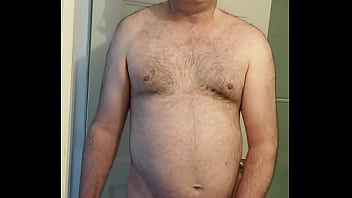 Preview 3 of Bhxxxxxxx Xxx - Nude Martin Lavall&eacute_e mastubates,  ejaculates and eats his sperm with his pink chastity device