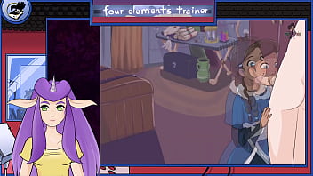 Preview 2 of Cuty Boys Gay Tube - Avatar the last Airbender Four Elements Trainer Bonus 3 Nami blowjob