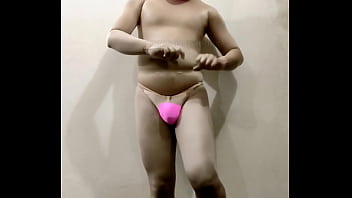 Preview 4 of Small Lola 18 - Zentai showboy bunny