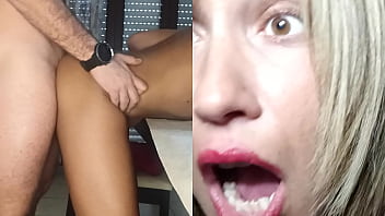 Preview 3 of First Night Hanimoon Sexy - ROUGH SEX DOMESTIC FUCK:POWER FUCK MY WIFE when she WASHES the DISHES.HARD DOGGYSYLE and BIG CUMHOT BABE WIFE SLUTTY WIFE-Homemade Sextape Amateur 100%