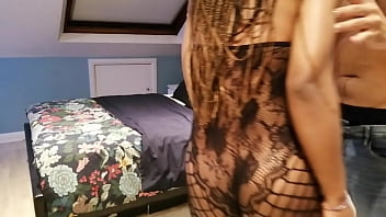 Preview 1 of Robo Suck - BRITISH BABE JENNY STAR GETS FUCKED HARD BY SAGEYOGI WHILE HER OBLIVIOUS HUSBAND IS AWAY WORKING NIGHT SHIFT