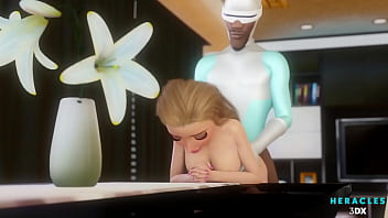 Preview 3 of Chakka Xxx Sexy Video - Honey Lemon follada por Frozone,  Big Black Dick,  DoggyStyle,  Standing Fucking,  Big Hero 6  (Heracles3DX)
