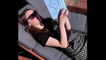 Preview 1 of Gesko Xxx Hard Core - Hot and Steamy Balcony Blowjob on Auriala